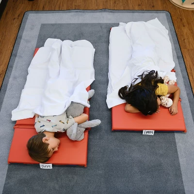 ECR4Kids Blanket, Rest Time Accessories, White, 12-Pack - Image 4