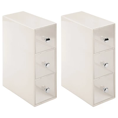 MDesign Home Office, Desk Organizer Storage Station , 2 Pack - Image 8