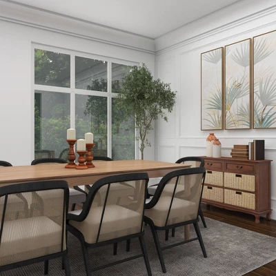 Set Of 3 Rustic Pillar Candle Holder - Olivia & May - Image 15