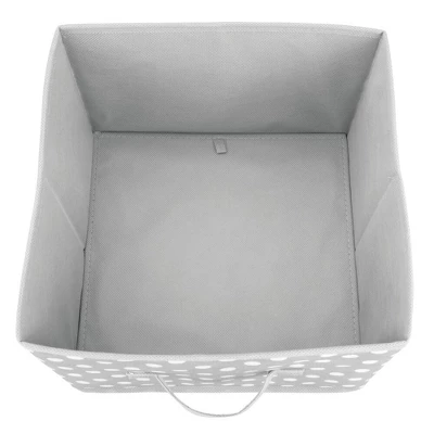 MDesign Kids Fabric Closet Storage Organizer Cube Bin, 4 Pack - Image 7
