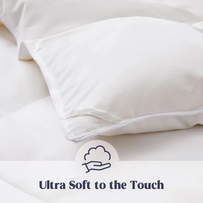 Peace Nest Light & All-season Warmth White Goose Down Comforter Duvet Insert With 360TC Fabric - Image 3