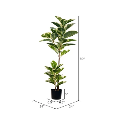 Vickerman Artificial Potted Oak Tree - Image 2