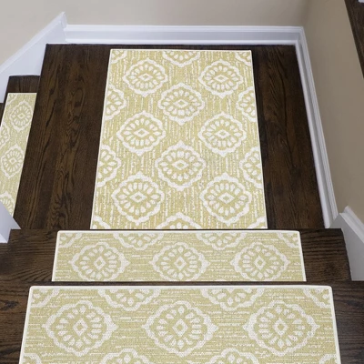 Sussexhome Flower Collection Cotton Heavy Duty Low Pile Area Rug , 2' X 3' - Image 2