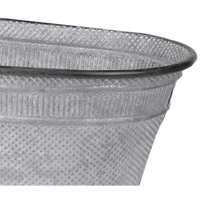 Clemson Oval Metal Tubs Silver 3pk - A&B Home - Image 2