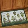 GoodGram Birdhouse Home Sweet Home Memory Foam Anti-Fatigue Kitchen Floor Mat - 18 In. W X 30 In. L