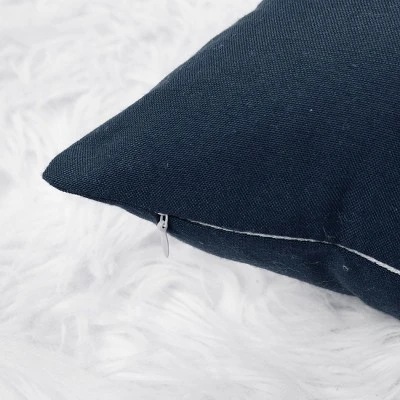 PiccoCasa 2 Pcs Woven Striped Lumbar Throw Pillow Cover Set Rectangle Pillow Case For Sofa Couch Car - Image 5