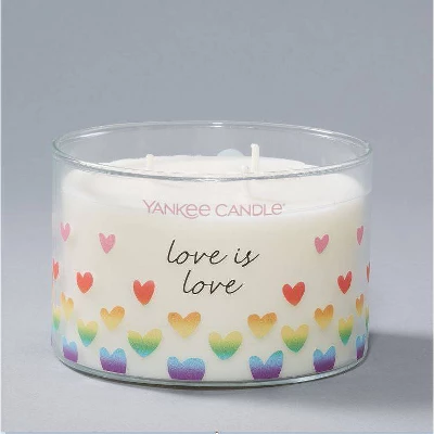 18oz Pride 3-Wick Candle Hearts - Yankee Candle - Image 2