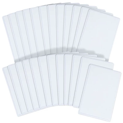 Juvale 24-Pack 2x3 Magnetic Picture Frames For Refrigerator, Locker, Office, Classroom, Wallet Size Photo Pocket Sleeves, Holds 2x3 Photos - Image 7