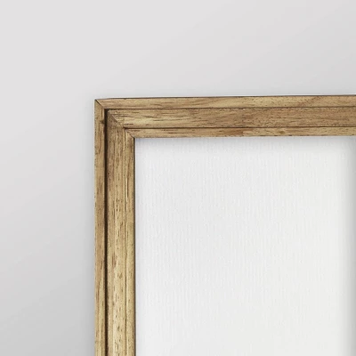 21.24" X 27.24" Matted To 11" X 14" Gallery Frame Natural Wood - Threshold™ Designed With Studio McGee - Image 3