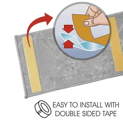 Sussexhome Modern Collection Non-Slip Carpet Stair Treads For Wooden Steps, 9" X 28" - Image 4