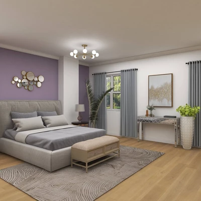 Glam Metal Abstract Framed Wall Art With Gold Frame Gold - CosmoLiving By Cosmopolitan - Image 11