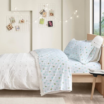 Printed Cotton Flannel Sheet Set - Image 4