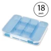 Sterilite 14028606 Divided Storage Case For Crafting And Hardware (18 Pack)