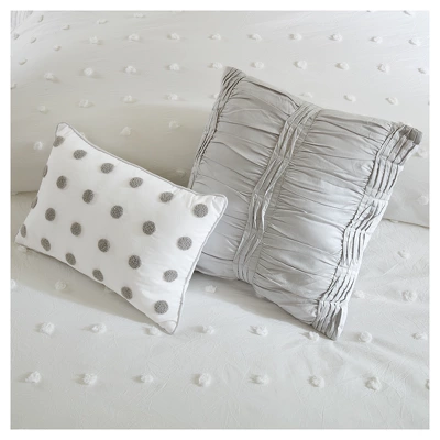 Urban Habitat Kay Cotton Jacquard Duvet Cover Set - Image 7
