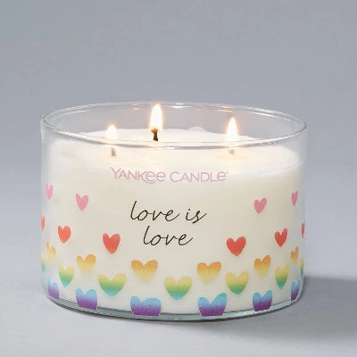 18oz Pride 3-Wick Candle Hearts - Yankee Candle - Image 4
