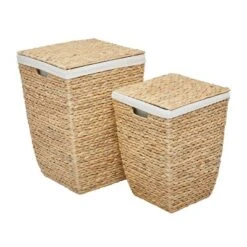 Set Of 2 Traditional Sea Grass Storage Baskets - Olivia & May