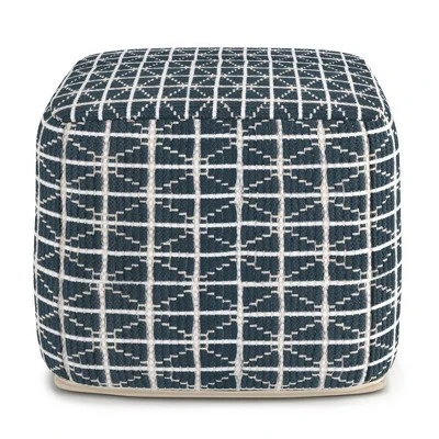 Tatum Square Pouf - WyndenHall - Image 2