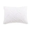 Teen Diamond Clip Dot Comforter Set White - Makers Collective