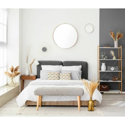 16"x16" Leaf Striped Square Throw Pillow - E By Design - Image 5