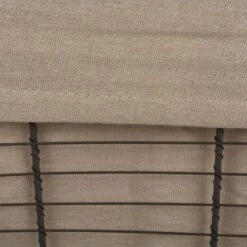 Design Imports Set Of 5 Vintage Gray Wire Liner Baskets Taupe