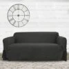 Farmhouse Basketweave Loveseat Slipcover - Sure Fit
