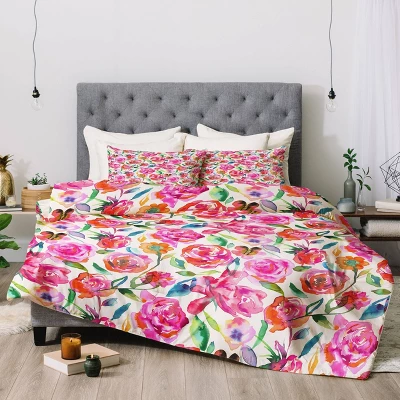 Ninola Design Summer Roses Comforter Set