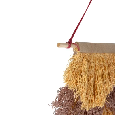 Northlight 13" Rustic Neutral Tones Miniature String Shade Wall Art Decoration - Image 2