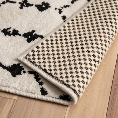 Flash Furniture Non Slip Rug Pad For Area Rug, Hardwood Floor Rug Gripper Anti Skid Rug Pad Protective Cushioning Rug Pad