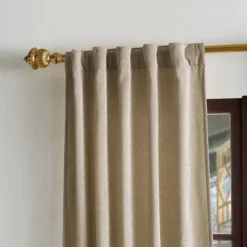 2pk Light Filtering Naples Chenille Window Curtain Panels - Martha