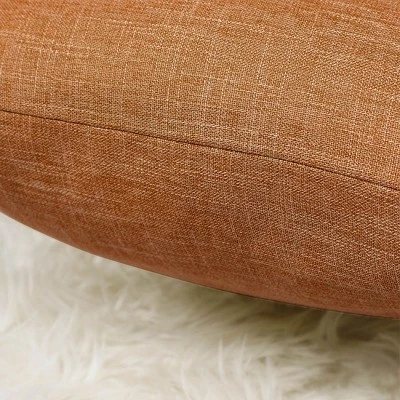 PiccoCasa Linen Blank Cotton Lined Cushion Decors Square Throw Pillowcases 2Pcs