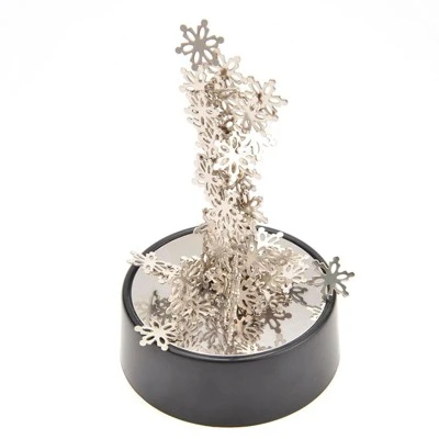 Insten Magnetic Snowflakes Desktop Sculpture, Desk Toy & Decoration For Teens And Adults - Image 5
