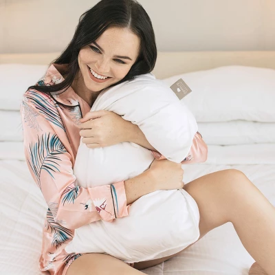 DOWNLITE Soft Density 230 TC Down Pillow - Standard Size - Image 4