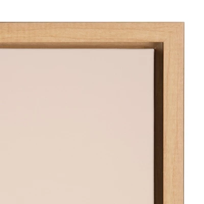 18" X 24" Sylvie Happy Gates Framed Canvas Wall Art By Alexander Ginzburg Natural - Kate And Laurel - Image 2