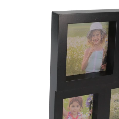 Northlight 11.5" Black Multi-Sized Puzzled Collage Photo Picture Frame Wall Decoration - Image 2