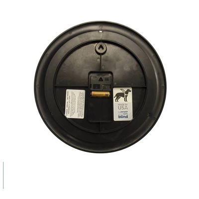 16" Boardroom Roman Decorative Clock Mahogany - The Chicago Lighthouse