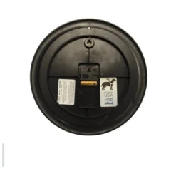 16.5" Contemporary Extra Large High Contrast Decorative Wall Clock Black - The Chicago Lighthouse