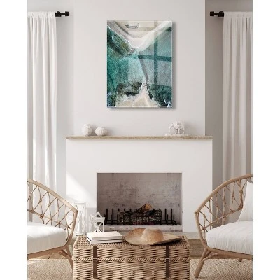 23" X 31" Poipu Beach Kauai By Rachel Dowd Floating Acrylic Unframed Wall Canvas - Kate & Laurel All Things Decor - Image 4