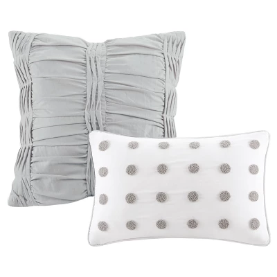 Urban Habitat Kay Cotton Jacquard Duvet Cover Set - Image 6