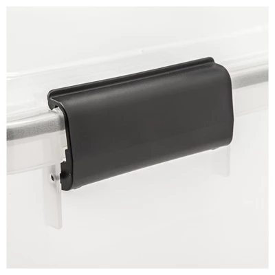 IRIS 62qt WeatherPro Plastic Storage Bin Clear - Image 4