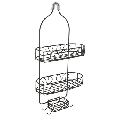 Home Basics Scroll Shower Caddy