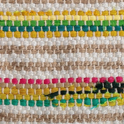 Soulard Pouf Beige - Anji Mountain - Image 4