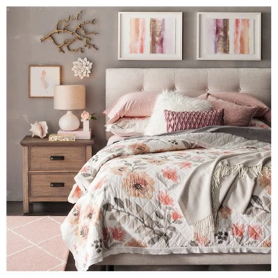 Textured Ceramic Accent Lamp Cream - Threshold - Image 3