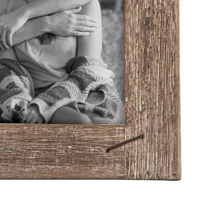 5 X 7 Inch Decorative Distressed Wood Picture Frame With Nail Accents - Foreside Home & Garden - Image 2