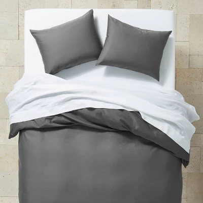 Supima Washed Sateen Duvet & Sham Set - Casaluna™ - Image 2
