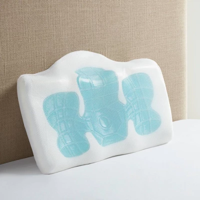 Cooling Contour Foam Pillow With Removable Cover - Image 4