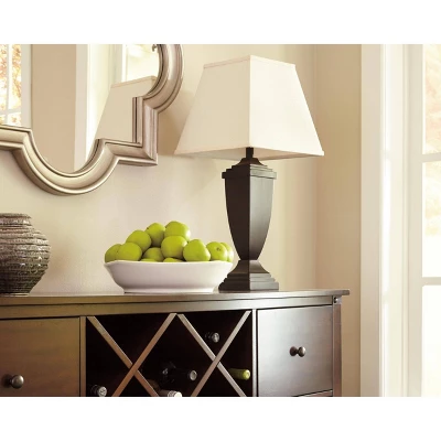 Set Of 2 Amerigin Poly Table Lamps Bronze - Signature Design By Ashley - Image 3