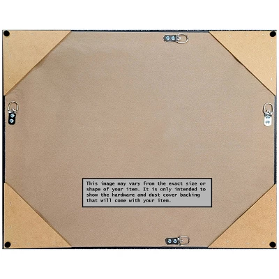 33" X 27" Non-Beveled Regal Birch Cream Wall Mirror - Amanti Art - Image 3