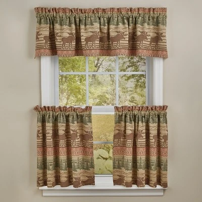 Moose Jacquard Tiers 72'' X 24"