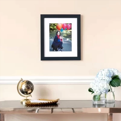 ArtToFrames 18 X 18 Inch Traditional Solid Wood Wall Wire Hanging Picture Frame With 060 Plexi Glass And Mounting Hardware, Black Stain - Image 4