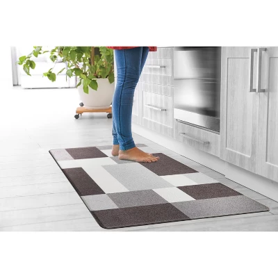 World Rug Gallery Modern Boxes Design Anti Fatigue Standing Mat - Image 8